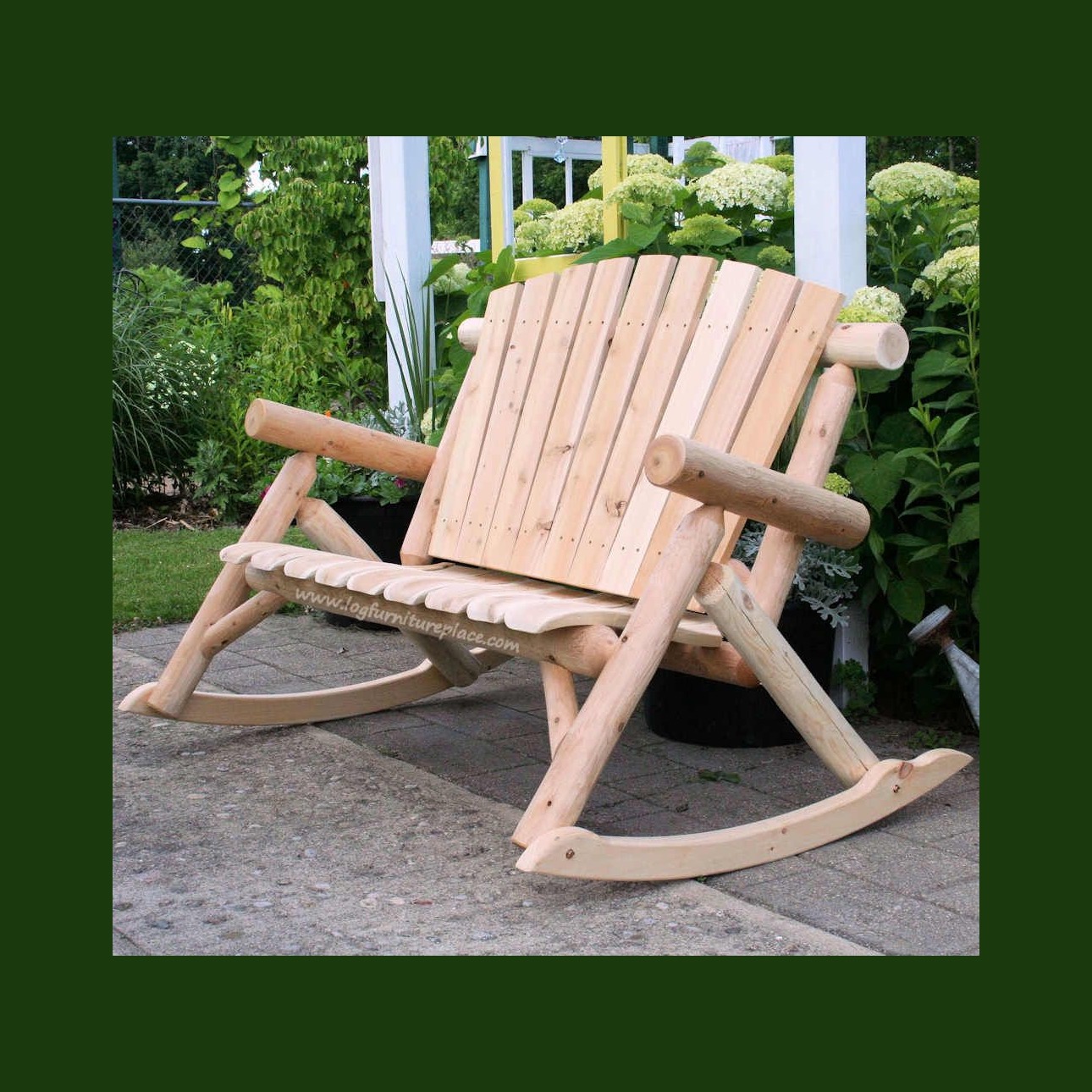 Log chair